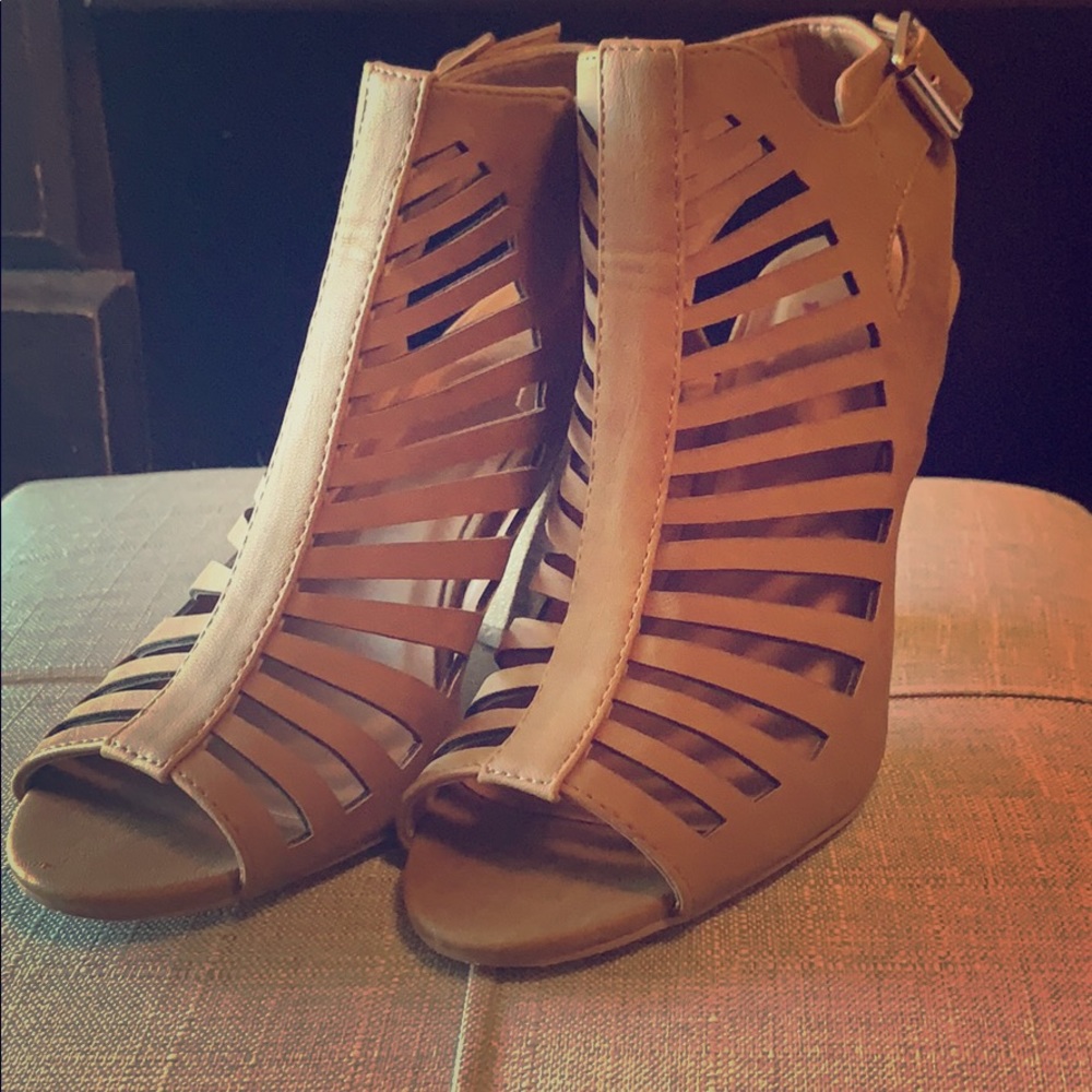 Brown heels